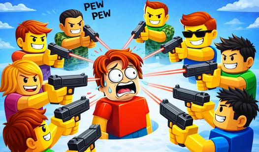 Game Screenshot Obby with Friends: Blind Shot Online