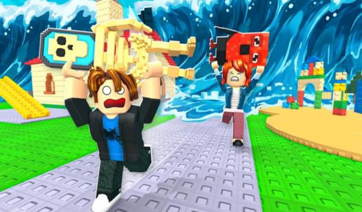 Game Screenshot Спаси Брейнрот от Цунами