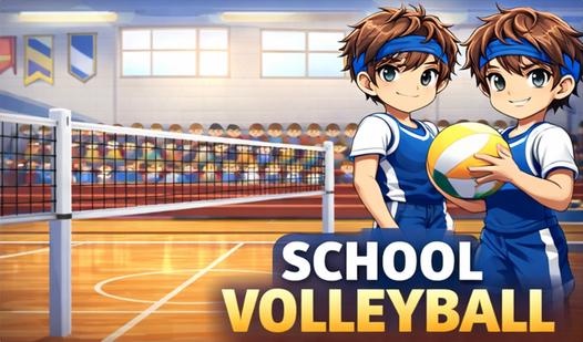 Game Screenshot School Volleyball