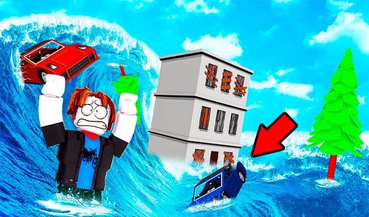 Game Screenshot Escape Tsunami Waves +1 Speed