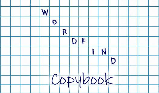 Game Screenshot WordFind: Copybook
