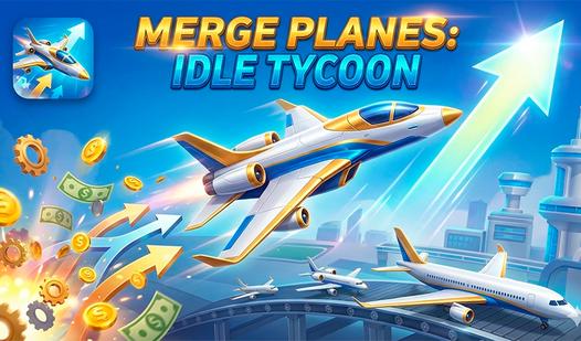 Game Screenshot Merge Planes: Idle Tycoon