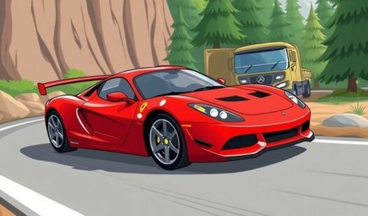 Game Screenshot Crazy Drive