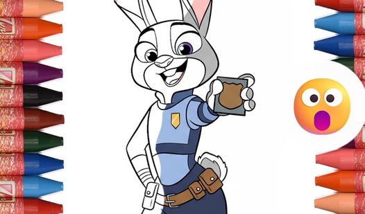 Game Screenshot Colors of Mood: Paint Zootopia