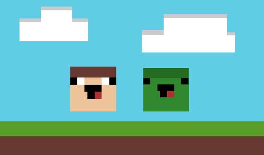 Game Screenshot Нубик убегает от зомби