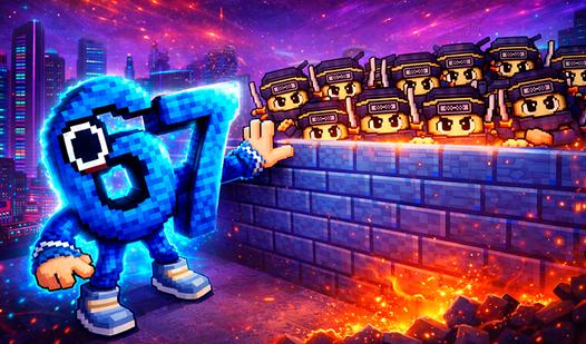 Game Screenshot Save 67: Defend yourself from Brainrot!