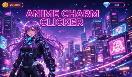 Game Screenshot Anime Charm Clicker