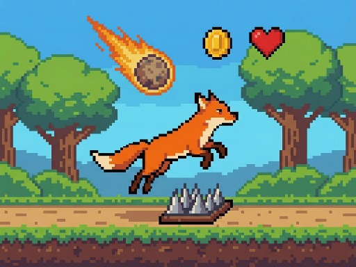 Game Screenshot Fox Adventure