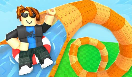 Game Screenshot Build a Waterslide