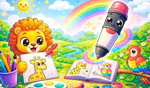 Game Screenshot Magic Coloring Book for Little Artists