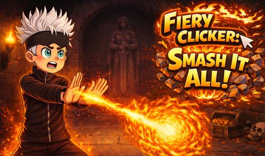 Game Screenshot Fiery Clicker: Smash It All!