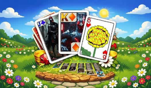 Game Screenshot Solitaire "Klondike": Fantasy Bird Cards