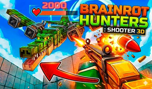 Game Screenshot Brainrot Hunters: Shooter 3D