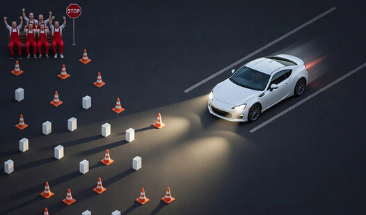 Game Screenshot Parking stress