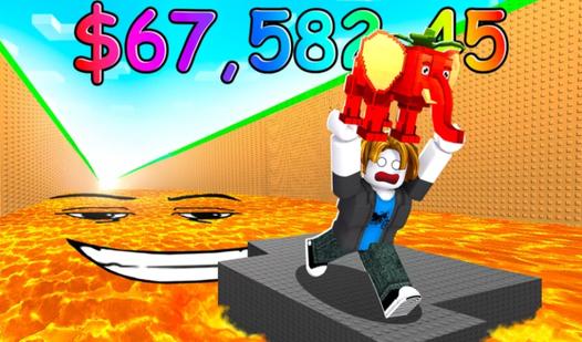 Game Screenshot Survive the Lava Obby for Brainrots (Original 3D)