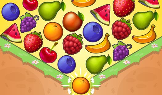 Game Screenshot Drop and remove fruits!