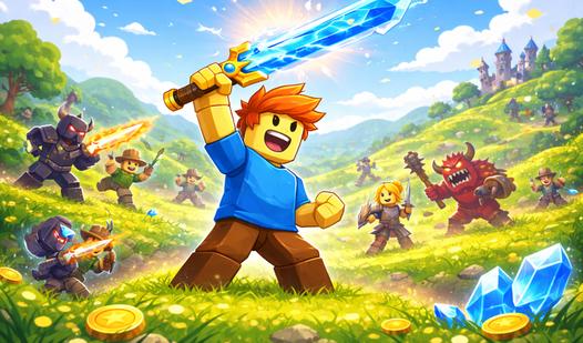 Game Screenshot Obby: Get the Legendary Sword!