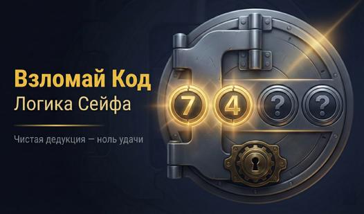 Game Screenshot Взломай Код: Логика Сейфа