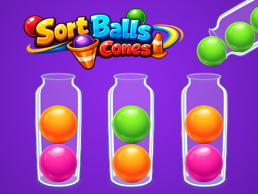 Game Screenshot Sort Balls - Cones