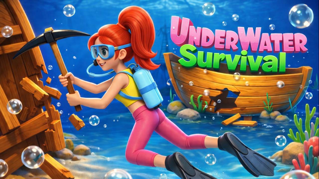 Game Screenshot Underwater Survival