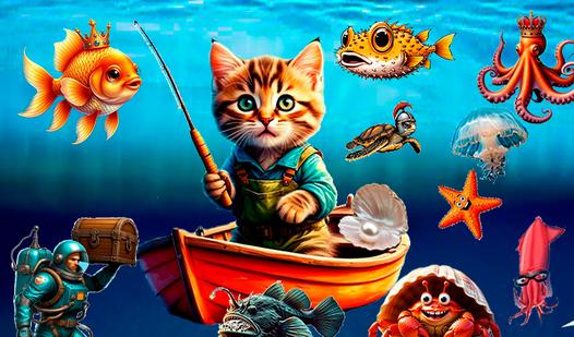 Game Screenshot The Angler Kitten