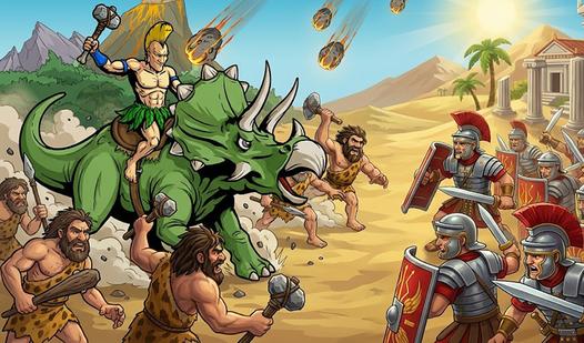 Game Screenshot Битва Цивилизаций: Защита Базы и Эволюция