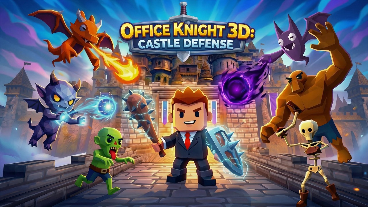 Game Screenshot Office Knight 3D: Castle Defense