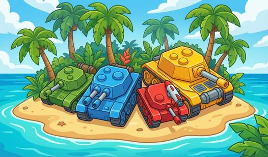 Game Screenshot Tanks on vacation