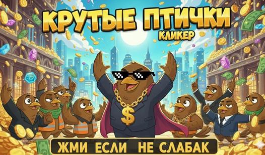 Game Screenshot Крутые птички: кликер жми если не слабак
