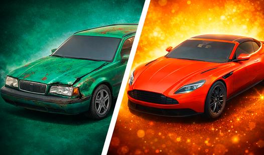 Game Screenshot Case Simulator: From Junk to Hypercar