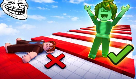 Скриншот игры Троллинг паркур: Супер Обби