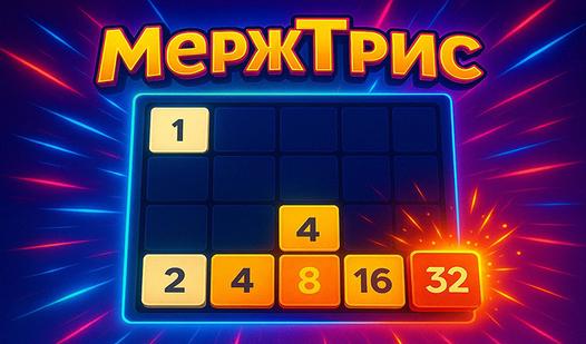 Game Screenshot Мержтрис