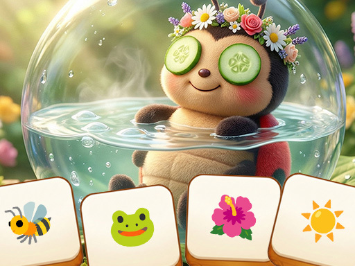 Game Screenshot Mojicon Garden Connect