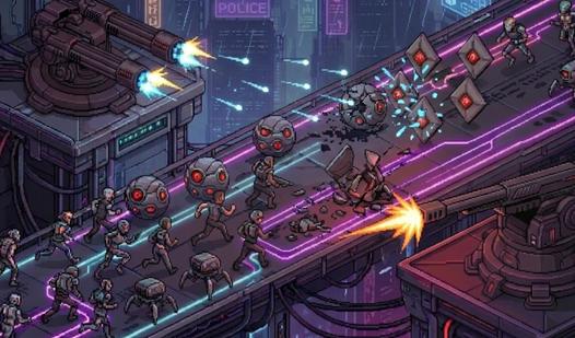 Game Screenshot Кибер: Tower Defense