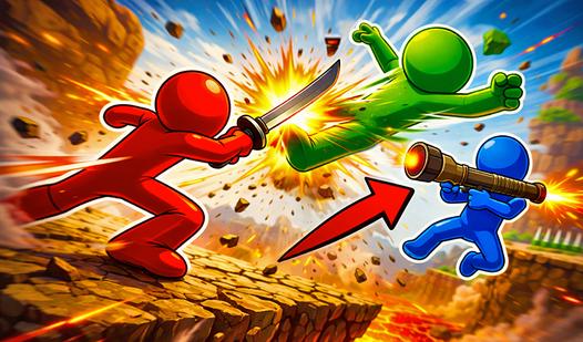 Game Screenshot Stick Brawlers