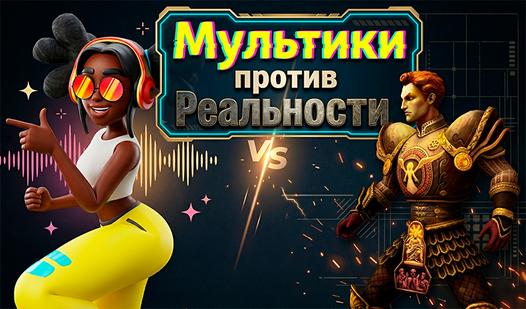 Game Screenshot Мультики против Реальности