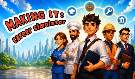 Game Screenshot Making It: career simulator
