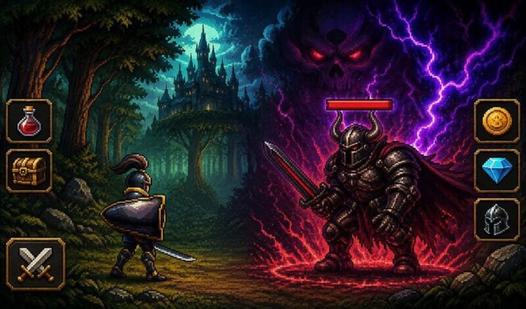 Game Screenshot Knight: Path to Legend