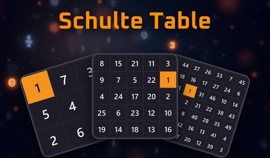 Game Screenshot Schulte Table