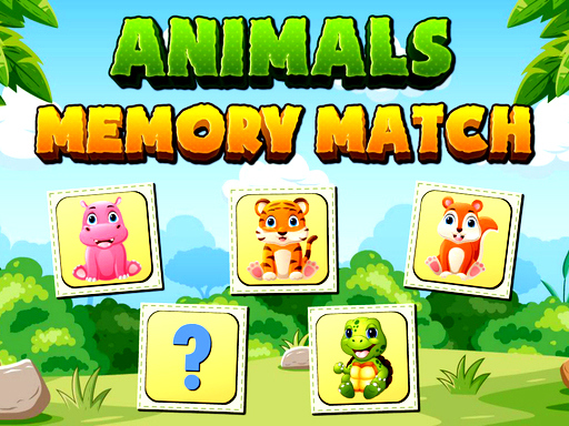 Game Screenshot Animals Memory Match