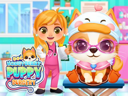 Game Screenshot Doc HoneyBerry Puppy Surgery