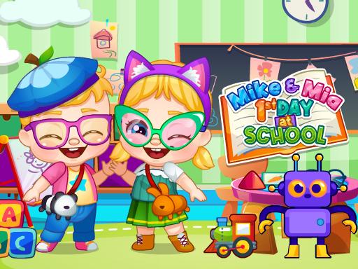 Game Screenshot Mike And Mia 1st Day At School