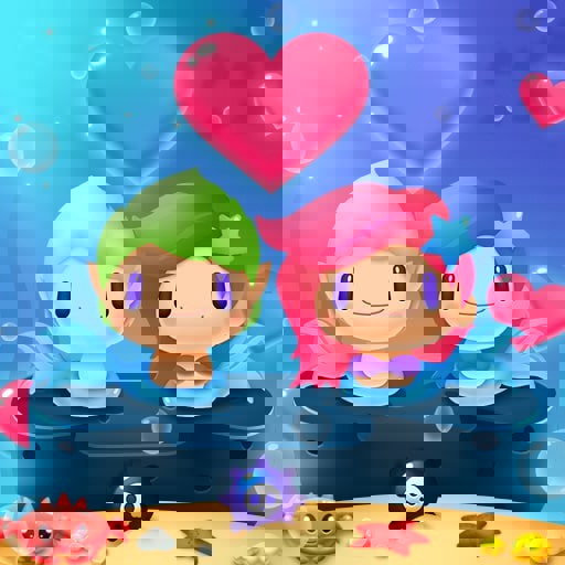 Game Screenshot Mermaid My Valentine Crush