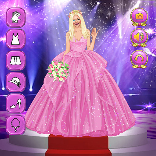 Game Screenshot Model Dress Up Girl Games
