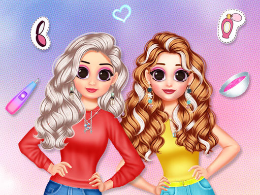 Game Screenshot Besties Makeover Salon