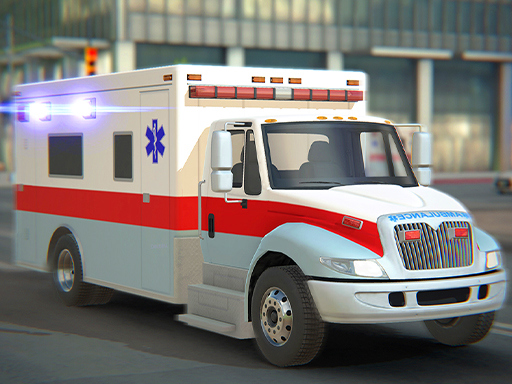 Game Screenshot City Ambulance Car Driving