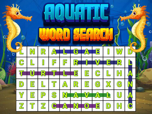 Game Screenshot Aquatic Word Search