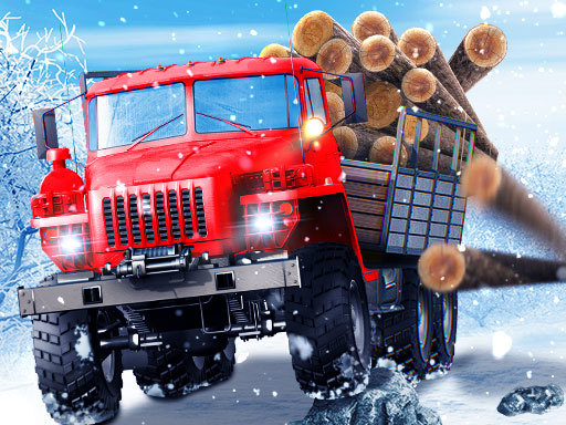 Game Screenshot Truck Driver: Snowy Roads