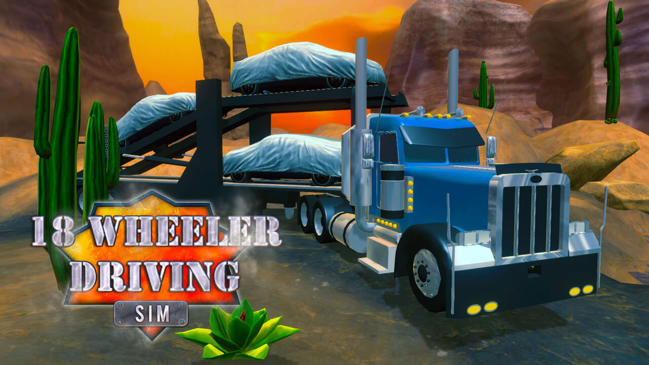 Game Screenshot 18 Wheeler Driving Sim
