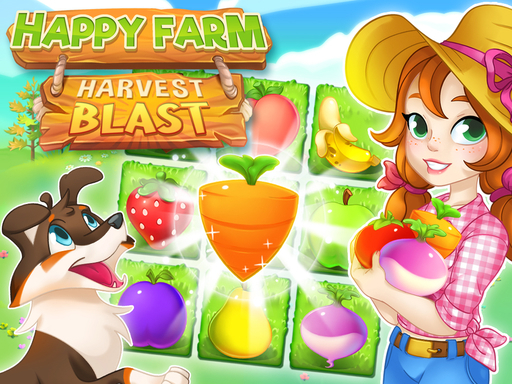 Game Screenshot Happy Farm Harvest Blast